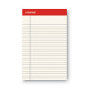Colored Perforated Ruled Writing Pads, Narrow Rule, (50) Ivory 5 x 8 Sheets, Dozen
