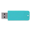 Pinstripe Usb 3.2 Flash Drive, 64 Gb, Assorted Colors, 5/Pack