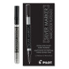 Creative Art And Crafts Marker, Extra-Fine Brush Tip, Silver