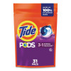 Pods, He Compatible, Laundry Detergent, Spring Meadow Scent, 31/Pack, 4 Packs/Carton