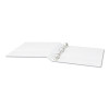 Slant D-Ring View Binder, 3 Rings, 1" Capacity, 11 x 8.5, White