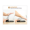 40-Sheet Ez Squeeze Two-Hole Punch, 9/32" Holes, Black/Silver