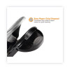 40-Sheet Ez Squeeze Two-Hole Punch, 9/32" Holes, Black/Silver