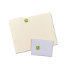 Printable Self-Adhesive Removable Color-Coding Labels, 1.25" Dia, Neon Green, 8/Sheet, 50 Sheets/Pack, (5498)