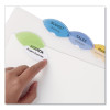 Insertable Style Edge Tab Plastic Dividers, 5-Tab, 11 X 8.5, Translucent, 1 Set