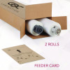 Ezload Roll Film, Nap I, 3 Mil, 25" X 250 Ft, Gloss Clear, 2/Box