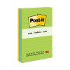 Original Pads In Floral Fantasy Collection Colors, Note Ruled, 4" x 6", 100 Sheets/Pad, 3 Pads/Pack