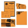 Color Paper, 24 Lb Bond Weight, 11 x 17, Cosmic Orange, 500/Ream