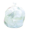 Low Density Can Liners, 30 Gal, 0.5 Mil, 30" x 36", Clear, Flat Pack, 250/Carton