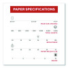 Multipurpose Paper With Colorlok Technology, 96 Bright, 20 Lb Bond Weight, 8.5 x 11, White, 500 Sheets/Ream, 10 Reams/Carton