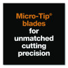 Softgrip Nonstick Scissors, 5" Long, Straight White/Gray Handle