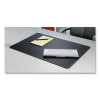 Rhinolin Ii Desk Pad With Antimicrobial Protection, 36" x 24", Black