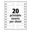 The Mighty Badge Name Badge Holder Kit, Horizontal, 3 x 1, Laser, Silver, 10 Holders And 80 Inserts/Kit