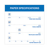 Colors Print Paper, 20 Lb Bond Weight, 8.5 x 11, Cream, 500/Ream