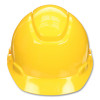 H-700 Series Securefit Hard Hat With Uvicator, Front Brim, 4-Point Pressure Diffusion Ratchet, One Size Fits Most, Yellow