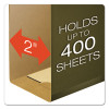 Extra-Capacity Reinforced Hanging File Folders With Box Bottom, 2" Capacity, Legal Size, 1/5-Cut Tabs, Green, 25/Box