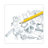 Woodcase Pencil, Hb (#2), Black Lead, Yellow Barrel, 144/Pack