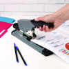 Heavy-Duty Stapler, 160-Sheet Capacity, Black/Gray