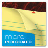 Gold Fibre Quality Writing Pads, Wide/Legal Rule, (50) Canary Yellow 8.5 x 11 Sheets, Dozen