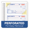 Spiralbound Money And Rent Receipt Book, Two-Part Carbonless, 4.75 x 2.75, 4 Forms/Sheet, 200 Forms Total
