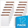 "The Legal Pad" Ruled Perforated Pad, Wide/Legal Rule, (50) White 8.5 x 11.75 Sheets, Dozen