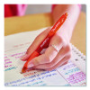 Profile Ballpoint Pen, Retractable, Bold 1.4 Mm, Blue Ink, Translucent Blue Barrel, 4/Pack