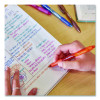 Profile Ballpoint Pen, Retractable, Bold 1.4 Mm, Blue Ink, Translucent Blue Barrel, 4/Pack