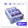 Nut Bars, Salted Caramel Dark Chocolate, 0.7 Oz Bar, 20/Box
