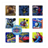 Cars, Trucks And Heroes Sticker Sampler Pack, Randomly Assorted Illustrations And Colors, 1,000/Box