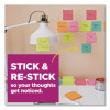 Note Pads In Summer Joy Collection Colors, 1.88" x 1.88", Assorted Colors, 90 Sheets/Pad, 18 Pads/Pack
