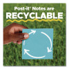 Note Pads In Summer Joy Collection Colors, 1.88" x 1.88", Assorted Colors, 90 Sheets/Pad, 18 Pads/Pack