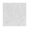 Light Duty Scouring Pad, 4.63 x 10, White, 20/Carton