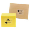 Matte Clear Easy Peel Mailing Labels W/ Sure Feed Technology, Laser Printers, 3.33 X 4, Clear, 6/Sheet, 50 Sheets/Box