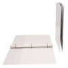 Economy Round Ring View Binder, 3 Rings, 1" Capacity, 11 X 8.5, White