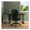 Alera Hollins Ergonomic Mesh Swivel Task Chair, Supports Up To 275Lb, 18.57 To 22.54 Seat Height, Black Seat/Back, Black Base