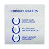 Disinfectant Toilet Bowl Cleaner With Bleach, Clean Scent, 24 Oz Angle-Neck Bottle, 9/Carton
