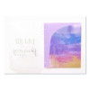 Silver Lining Glossy 3-Hole Punched 6-Pocket Folder, Accommodates 11 x 8.5 Sheets, Randomly Assorted Pastel Colors
