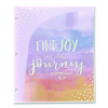 Silver Lining Glossy 3-Hole Punched 6-Pocket Folder, Accommodates 11 x 8.5 Sheets, Randomly Assorted Pastel Colors