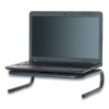 Metal Monitor Stand Riser For Computer, 14.88" x 11.33" x 4.21", Black, Supports 44 Lbs