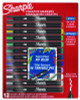 Creative Markers, Medium Bullet Tip, Assorted Colors, 12/Pack