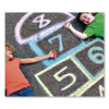 Washable Sidewalk Chalk, 4.25" x 0.75 Diameter, Assorted Colors, 16 Sticks/Box