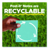 Super Sticky Note Pads In Playful Primary Colors, 3 x 3, Sunnyside, 90 Sheets/Pad, 5 Pads/Pack