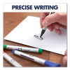 Premium Glass Board Dry Erase Marker, Fine Bullet Tip, Assorted Colors, 4/Pack