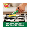 Soap-Dispensing Dishwand Sponge Refills, 2.9 X 2.2, Green, 2/Pack