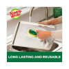 Soap-Dispensing Dishwand Sponge Refills, 2.9 X 2.2, Green, 2/Pack