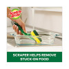 Soap-Dispensing Dishwand Sponge Refills, 2.9 X 2.2, Green, 2/Pack