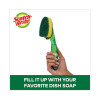 Soap-Dispensing Dishwand Sponge Refills, 2.9 X 2.2, Green, 2/Pack