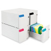 Cd/Dvd Storage Drawer, Holds 150 Discs, Light Gray