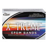 X-Treme Rubber Bands, Size 117b, 0.08" Gauge, Lime Green, 1 Lb Box, 200/Box