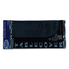 Table Set Rectangular Table Covers, Heavyweight Plastic, 54" X 108", Black, 6/Pack